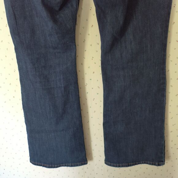 Banana Republic Jeans Womens 18* Blue Bootcut High Rise Stretch Classic Curvy - Picture 11 of 15